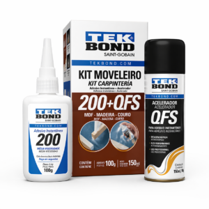 Kit Moveleiro Tekbond 200 + QFS 200ml